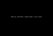 Messages - Initiate a chat from a call card