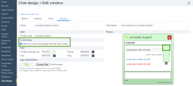 Offer co-browsing request into a chat window
