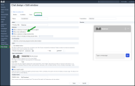 Chat design - Enable notifications for customers when they receive a new message via web chat 