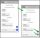 Chat window - Modify the notification settings theme, such as the size, colour, or position of the message badge or button