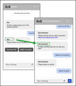Name change for the chatbot - The chatbot window shows the new name you entered in the 8x8 Configuration Manager