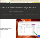 When notifications are enabled, an alert sound plays, and a visual notification appears in the website tab and web chat widget when minimized or closed