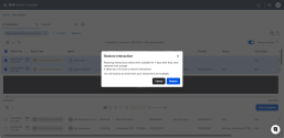 Restore recordings