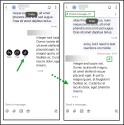 Pin a message in an 8x8 Work for Mobile chat using the action menu; pinned message appears in the top section
