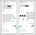 Unpin a message in a chat via swipe message to reveal the actions and tap the Unpin button